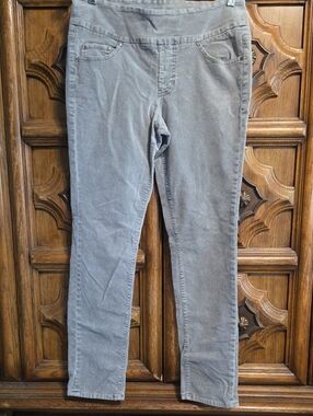 Jag Jeans Women’s Stretch Corduroy Jeggings — Gray